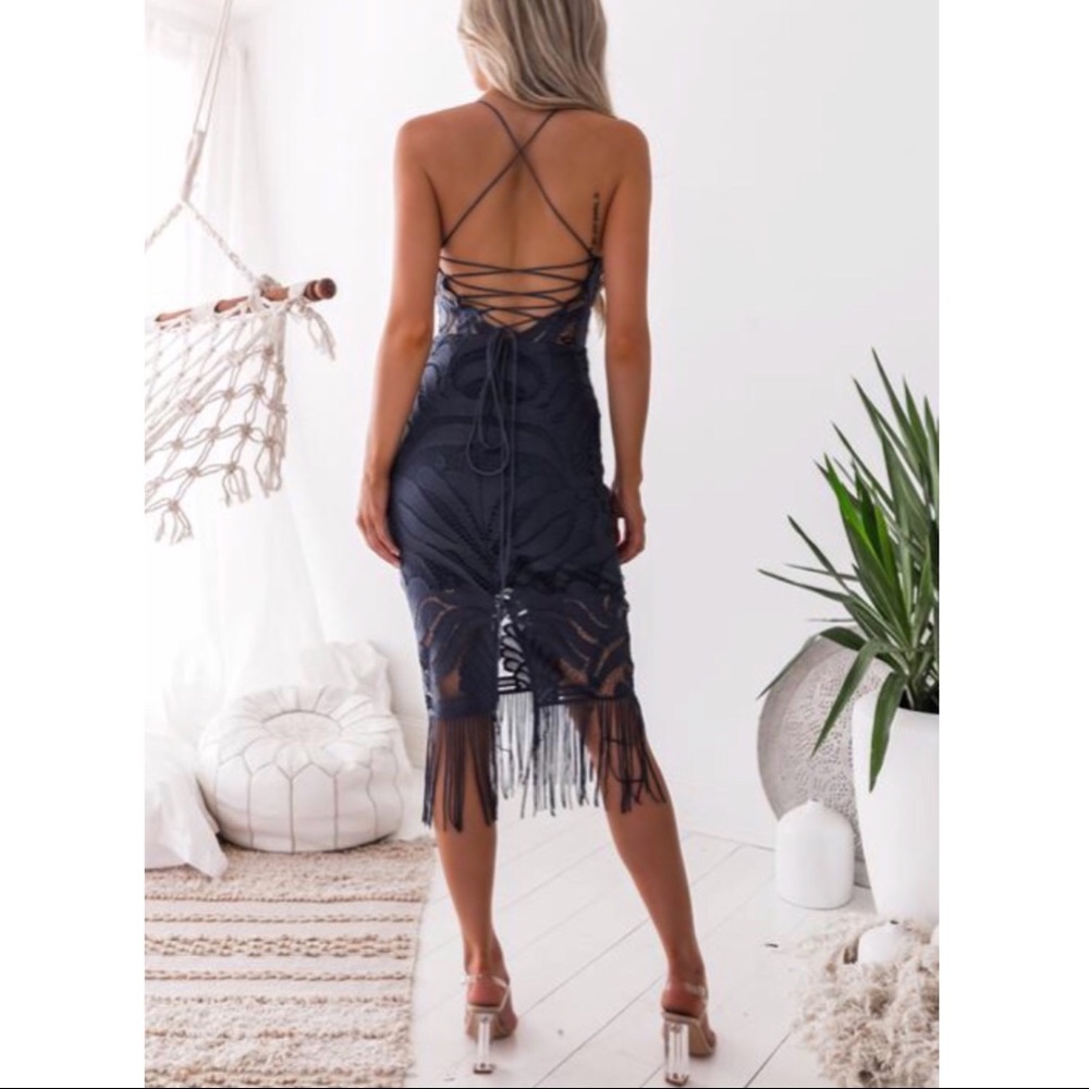 Gorgeous lace midi Khaleesi Dress